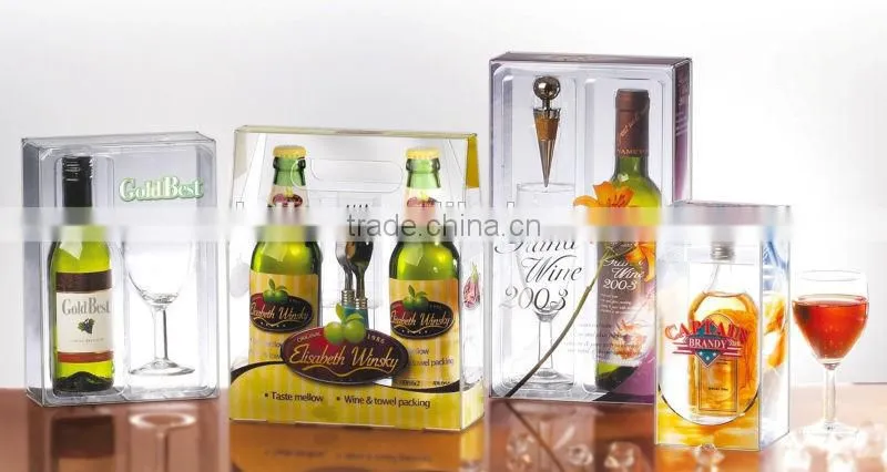 custom christmas wine gift boxes for bottle carrier