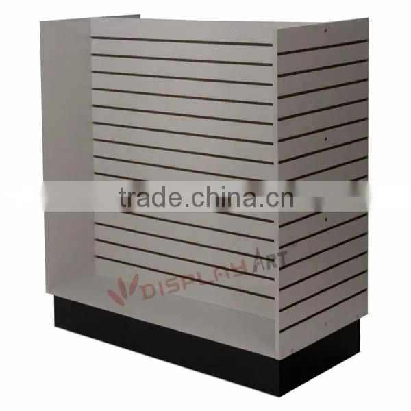 Slatwall Wooden Store Fixture