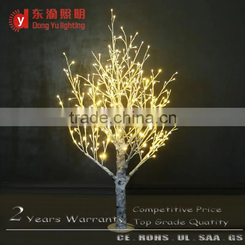 2016 New design snowing led birch branch / twig branch christmas tree lights