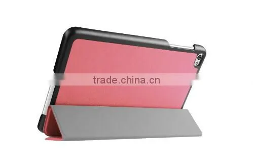 New Ultra Silm Flip Case for Huawei MediaPad M2 Magnetic Leather Smart Cover for Huawei MediaPad M2 8inch