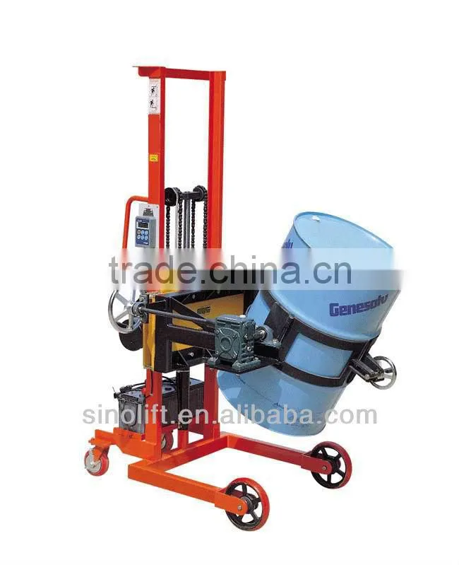 CDS0.35B Semi-electric Drum Truck with Scale