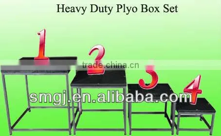 Multi function heavy duty plyo box set