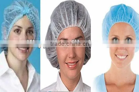 white PP surgical cap
