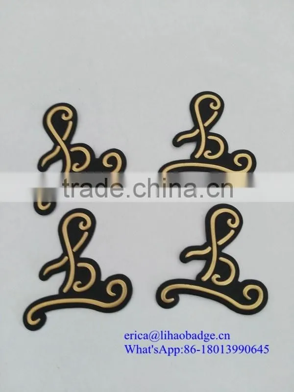 Custom plastic adhesive sticker logo