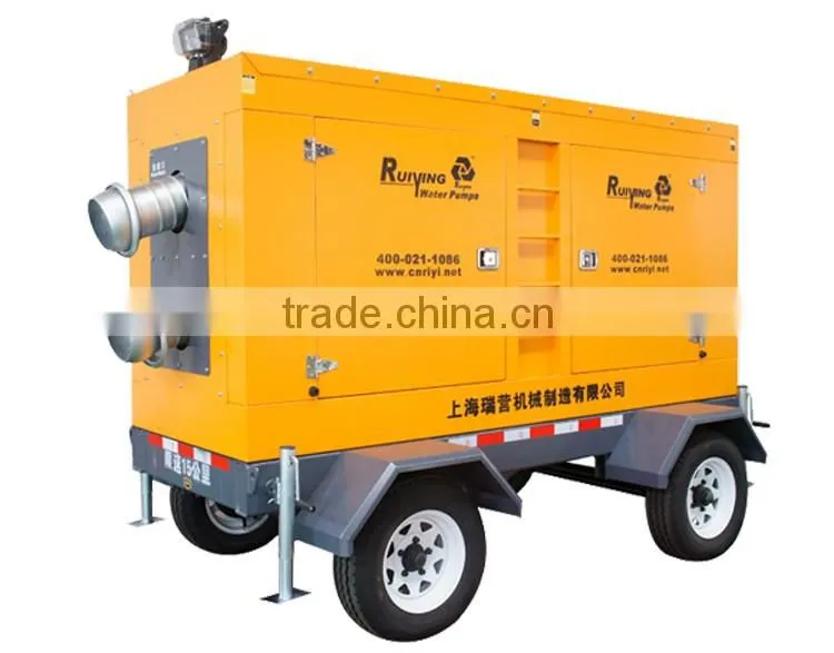 Diesel pump/ Sewage pump Driven by Diesel Engine 36m3/hr
