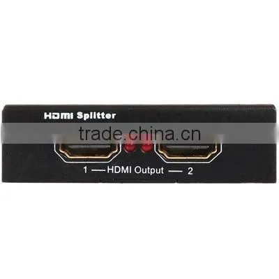 HDMI Splitter 1x 2,Support 3D, stable and persistent