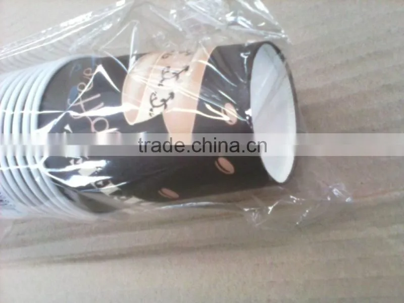 Single Wall Style 8oz environmental coffee paper cups