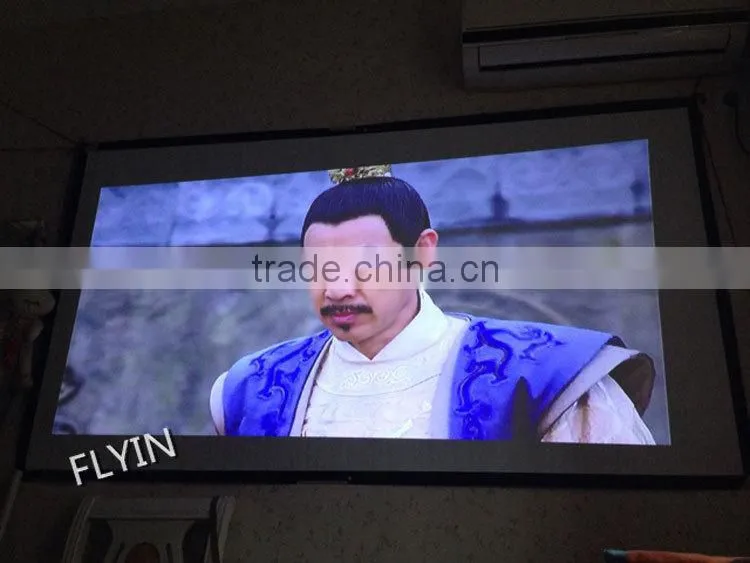 100 inch 16:9 Ratio Manual Fabric Projection Screen Projector Screen