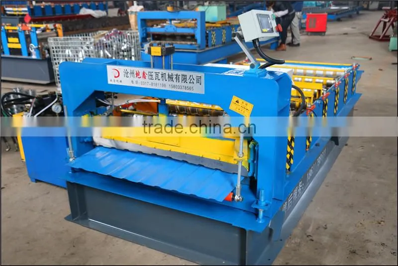 DIXIN 980 metal sheet roll forming machine for wall panel