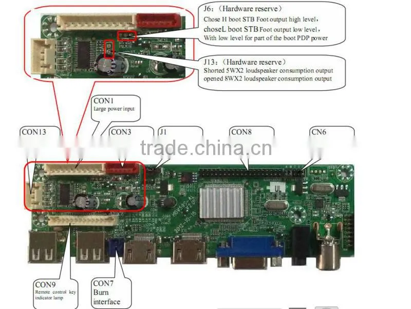Flexible Led Tv Control Mainboard