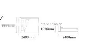 Super Hot Sell Cow leather bed base,soft bed DS-730-1#