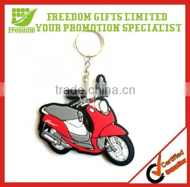 Promotional Custom Logo Printed Plastic Key Chain