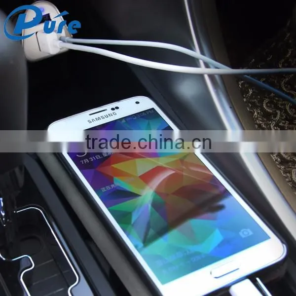 Mobile phone accessory car charger usb 5v/5.2A car usb charger,wholesale usb car charger adapter with blue LED indication
