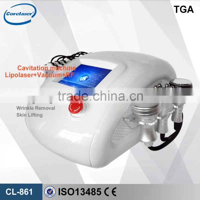 portable vacuum cavitation rf machine salon beauty equipment