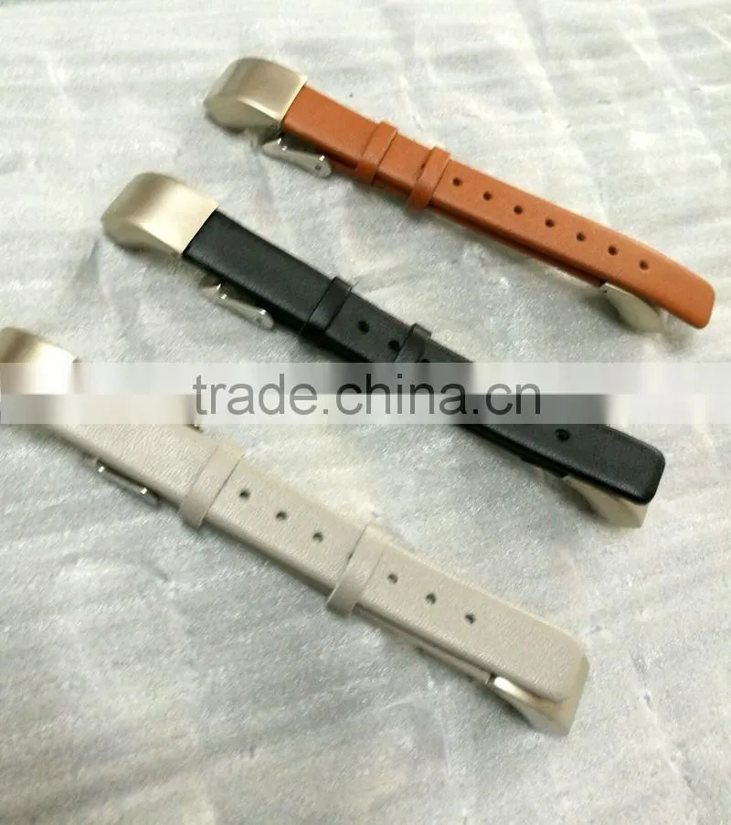 High Quality Watchbands Colors Luxury Genuine Leather Band Strap Bracelet For Fitbit Alta Tracker