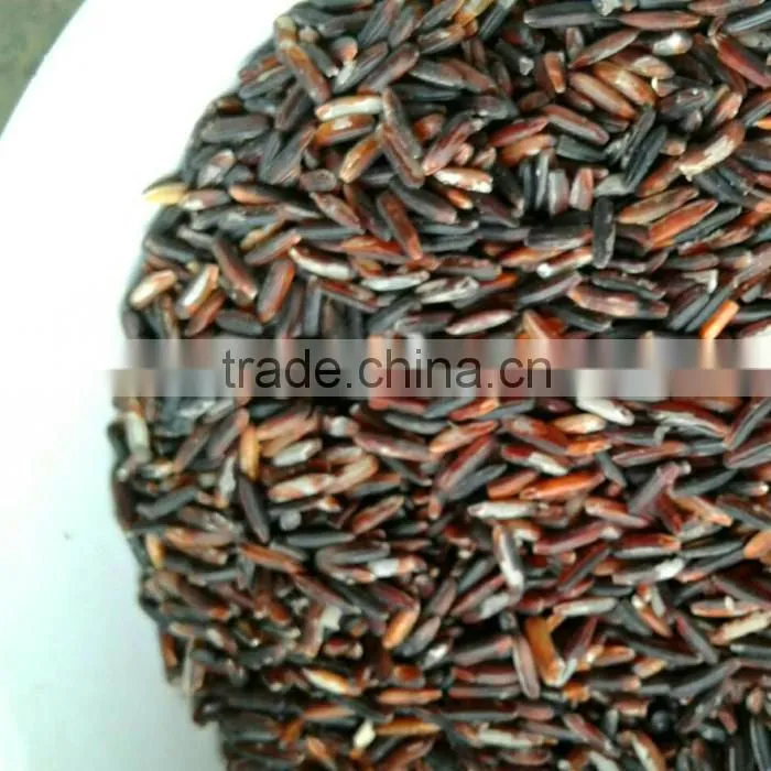 organic black rice , thia rice berry