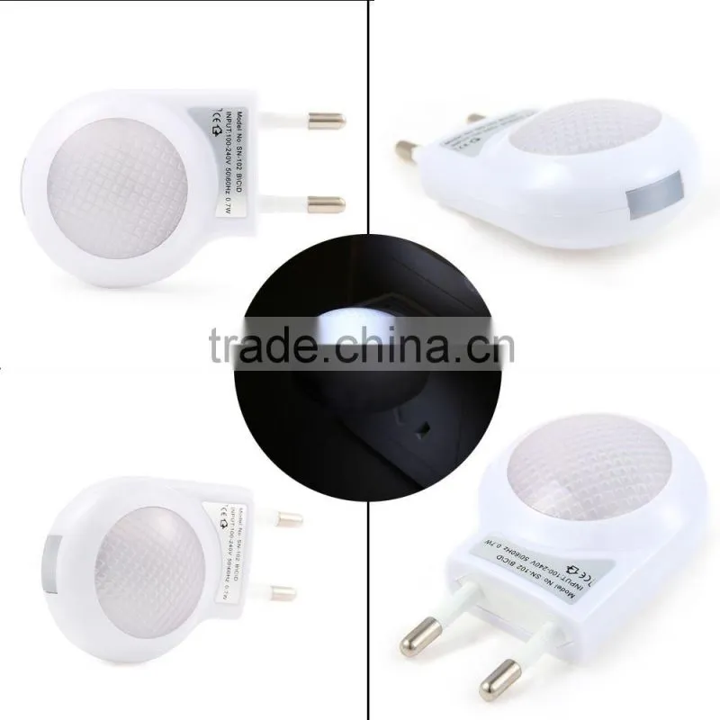 CroLED Fashion Snail White Light Control LED Nightlight EU regulation (SN-102L / W) * 4