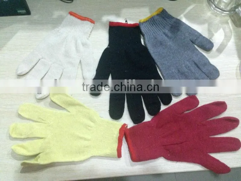 7-gauge or 10-gauge knitting cotton gloves