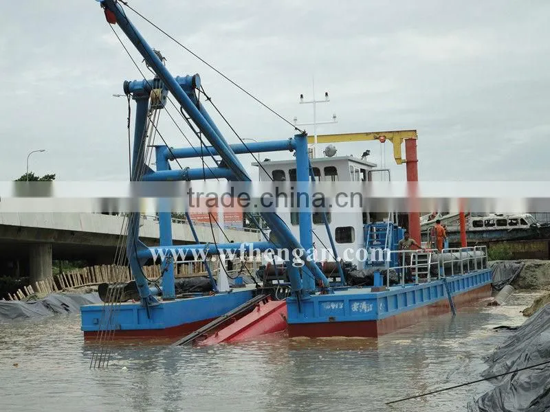 excavating gold dredger