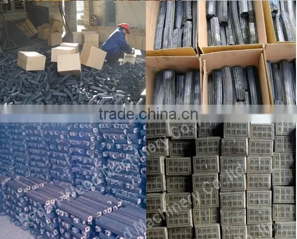 High calorific value coconut shell briquette machine