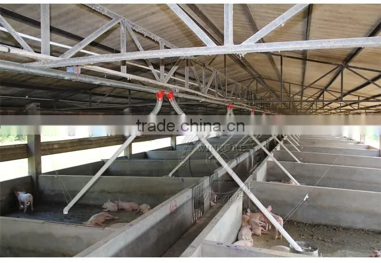 Pig Farm Automatic Feeding System Pig Poultry Feed delivery line