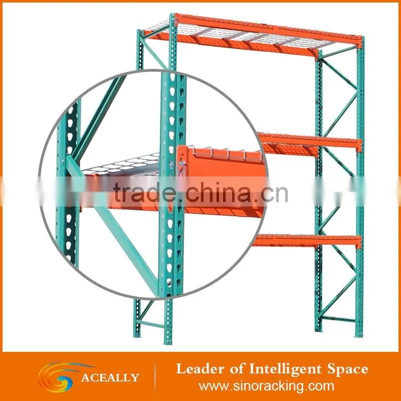 Aceally Foldable wire mesh pallet box/demountable steel storage cage for sale