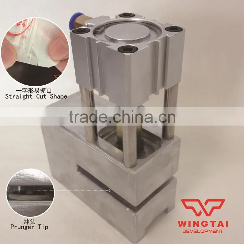 Micro Perforation Machine Pneumatic Straight Line Shape Puncher