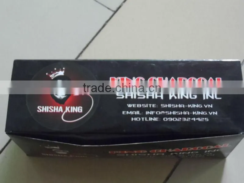shisha charcoal with grape flavor
