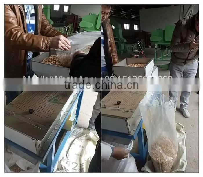 Samll roasted red peanut skin removing peeler machine for sale price