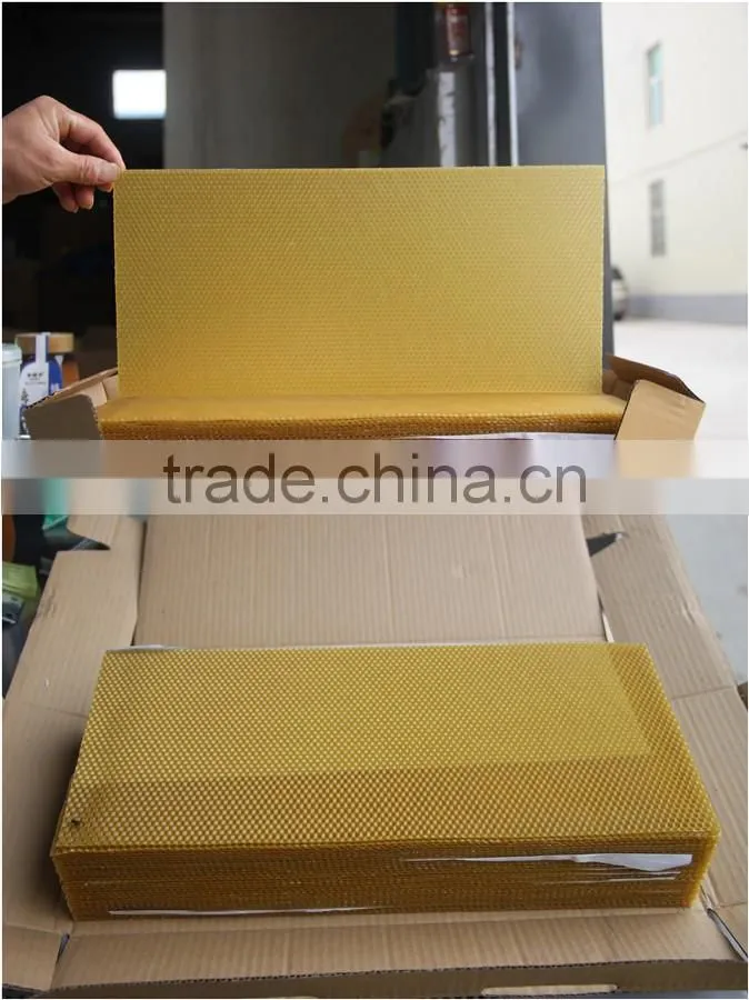 Best sale honey comb beeswax foundation sheet/ plastic comb foundation