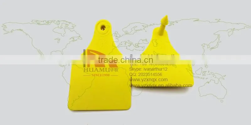 visual cattle laser ear tags 78*56 mm