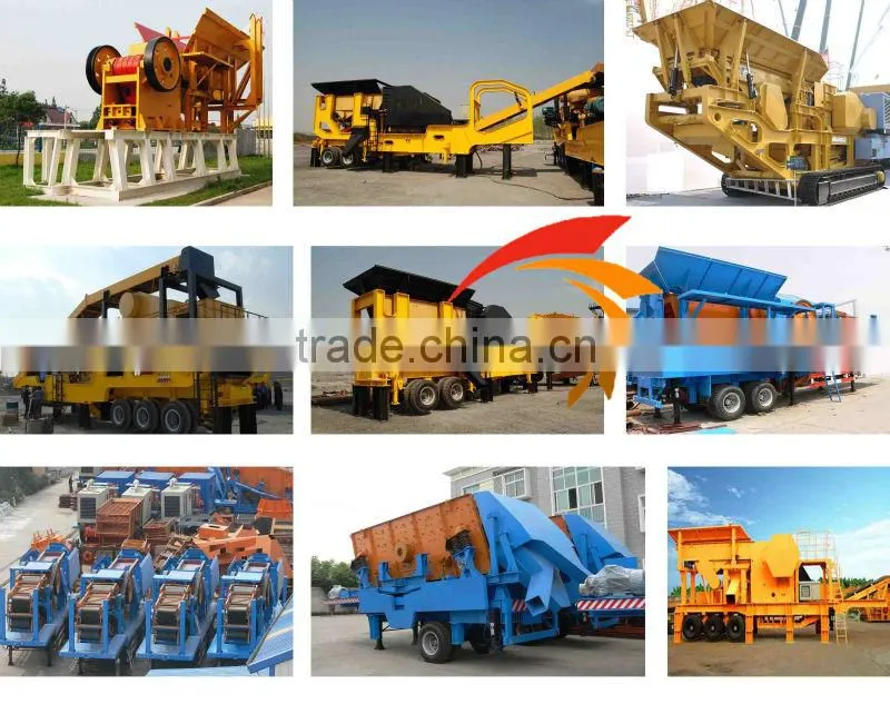 High quality stone energy-saving vertical composite mobile stone crusher