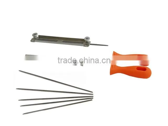 Chain saw round grinder file