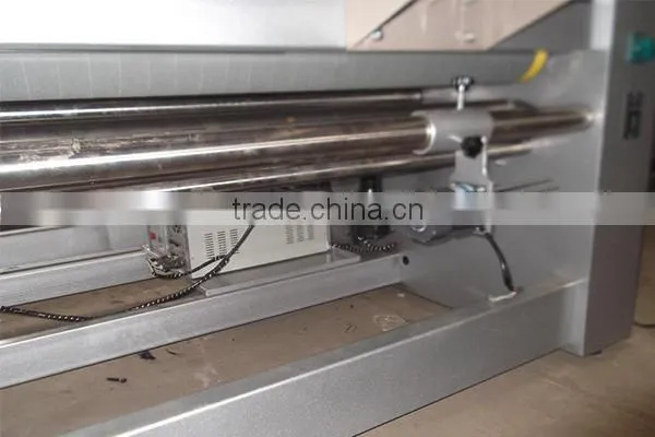 ST-USCM high quality durable Textile Strip Slitting Machine for home textile, Fabric Roll Cutting Machine