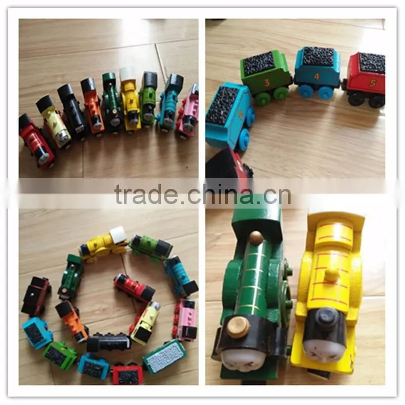 Hot selling kids toy thomas and friends wooden train