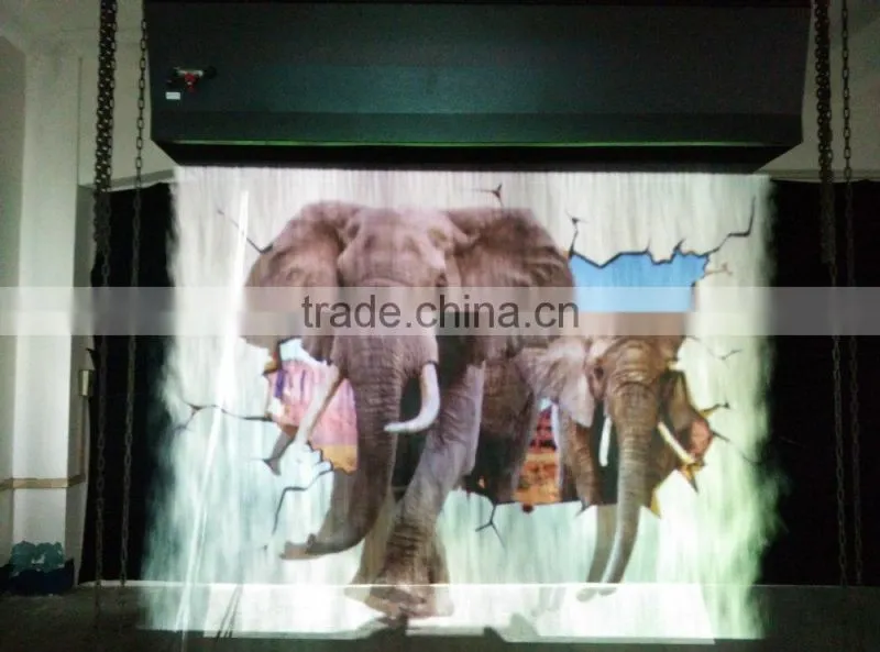 New arrival ultrasonic water fog screen machine for show, exhibition
