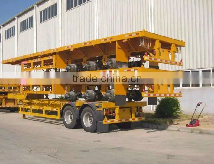 3-Axle Skeletal Semi-Trailer