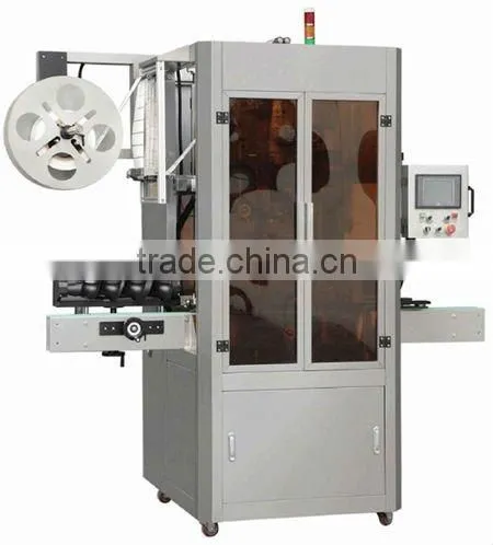 Shrink label sleeving machine