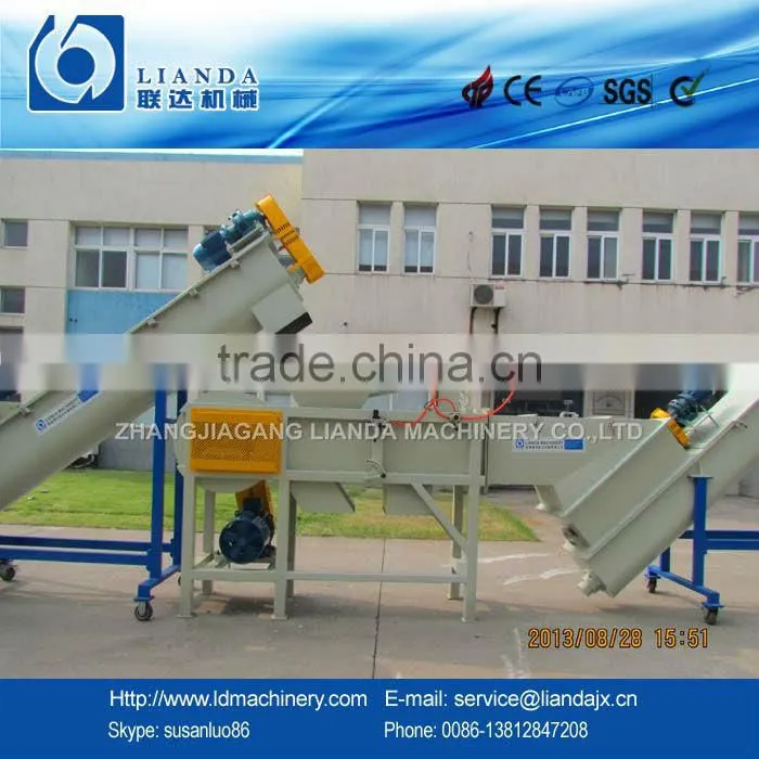 Agriculture film recycling machine with CE certificate