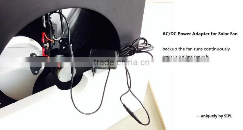 14 inch solar roof extractor fan