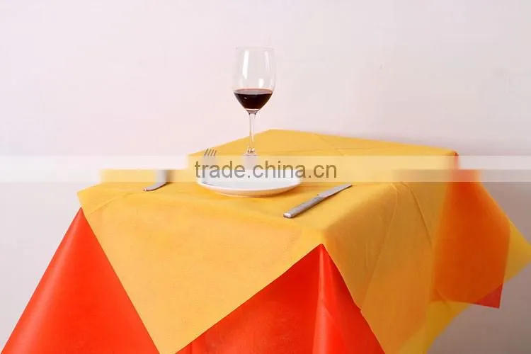 Wholesale Price 1M*1M Restaurant Table Nonwoven Fabric Cloth