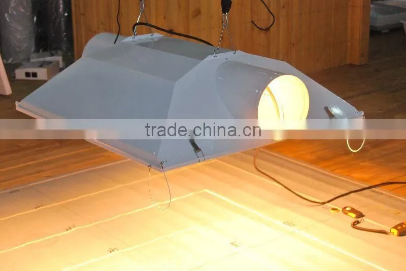 2016 high quality grow light lamp shade/pre-wired 15'lamp cord and hanging hooks/DE SIMPLE HOOD