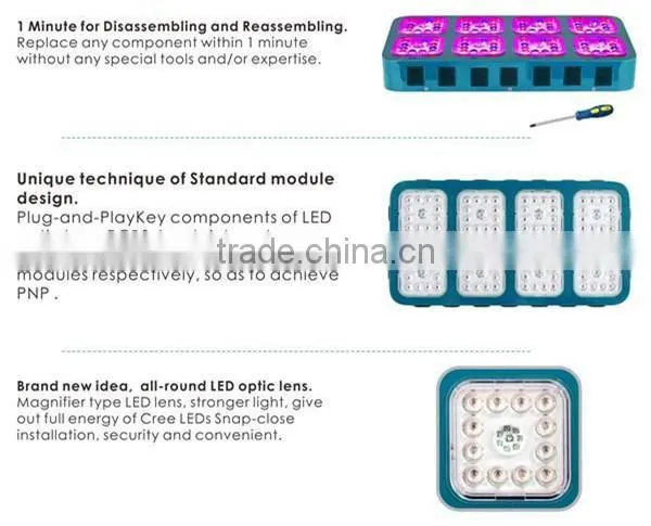 supernova led grow lights 160x3w for veg bloom