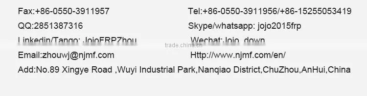 Cheap ABS plastic covered anti-aging Fiberglass farming pole