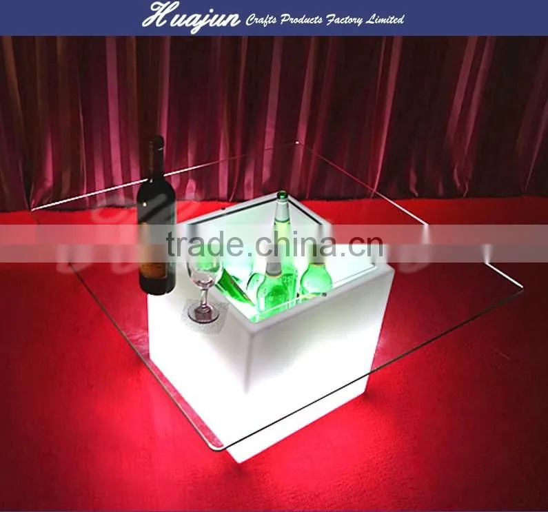 colour changing led table for bar,led party chair,led furniture