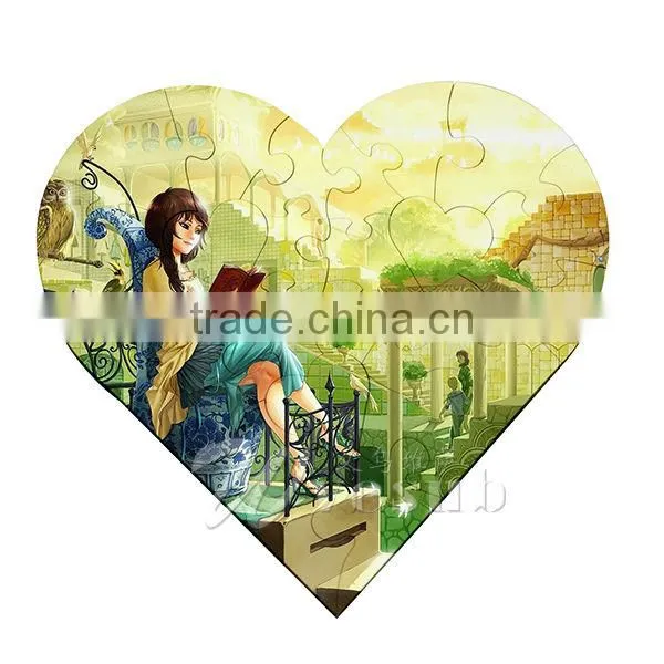 Hardboard sublimation Blank Jigsaw Puzzle