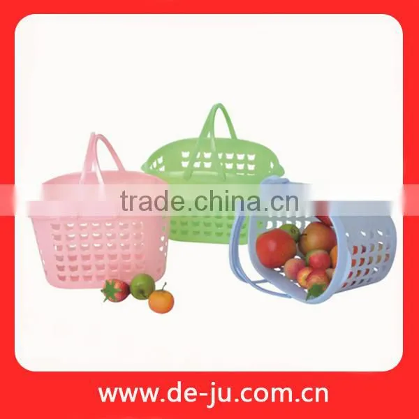 Custom Size Plastic Promotion Supermarket Basket