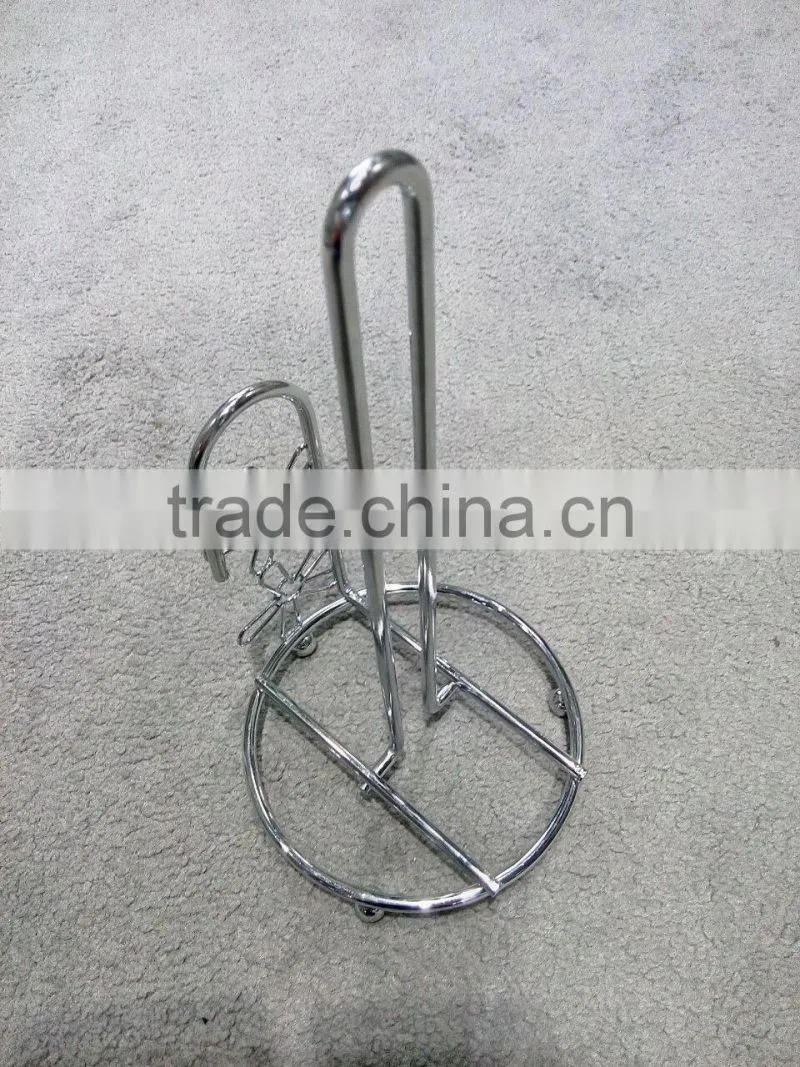 New Item Chrome Tempered Wire Napkin Holder Kitchen Tissue Tray