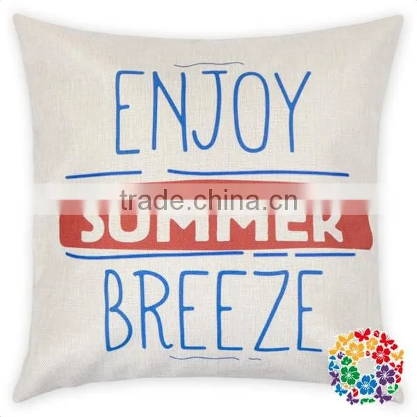 Decorative Pillowcase Cotton Linen Home Cushion Cover Throw Sofa Bed Car Pillows