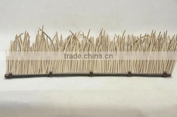 High quality good flexibility synthetic thatch roof for Decorations_ GreenShip